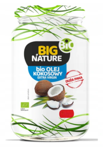 OLEJ KOKOSOWY BIG NATURE BIO EXTRA VIRGIN 480 ML