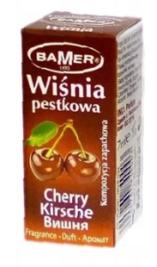 NATURALNY OLEJEK ZAPACHOWY WIŚNIA BAMER 7 ML