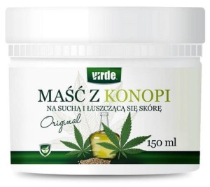 MAŚĆ Z KONOPI NA SUCHĄ ŁUSZCZĄCĄ SKÓRĘ VIRDE 150ML
