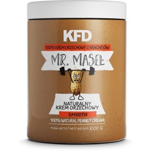 KFD MR MASEŁ KREM 100% MASŁO ORZECHOWE GŁADKI 1000