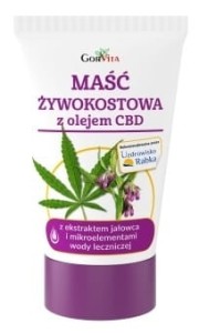 MAŚĆ ŻYWOKOSTOWA Z OLEJEM CBD JAŁOWCEM GORVITA 