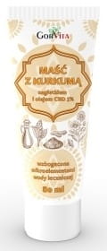MAŚĆ Z KURKUMĄ NAGIETKIEM OLEJEM CBD 5% GORVITA