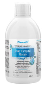 PHARMOVIT STAWY CHRZĄSTKI MIĘŚNIE KOLAGEN MSM 500ml 