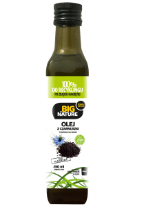 OLEJ Z CZARNUSZKI ZIMNOTŁOCZONY BIG NATURE 250 ML
