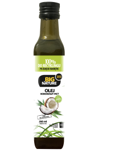 OLEJ KOKOSOWY MCT BIG NATURE 250 ML