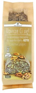MIESZANKA CHLEBA KETO ORZECH WŁOSKI PIĘĆ PRZEMIAN