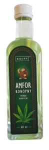 EDITT AMFOR KONOPNY ZIOŁOWY PŁYN SPIRYTUSOWY 60ML
