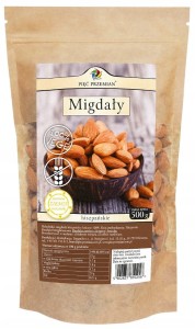MIGDAŁY HISZPAŃSKIE 500 G PIĘĆ PRZEMIAN