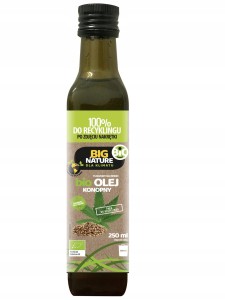 BIG NATURE OLEJ Z KONOPI KONOPNY 250 ML BIO