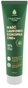 LauroCann Forte maść konopna 20 % CBD  olej laurowy 175 ml