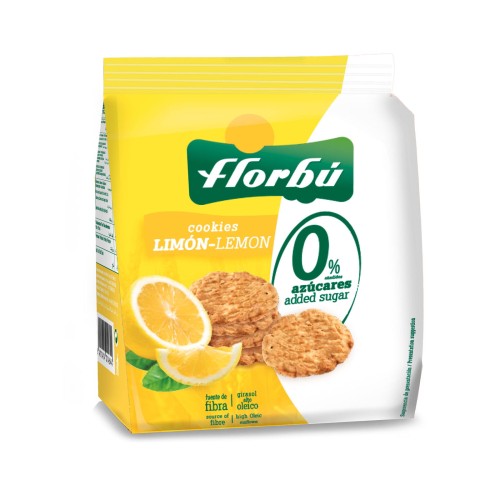 Ciastka o smaku cytrynowym bez dodatku cukru Florbu 130g.jpg
