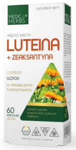Medica Herbs luteina zeaksantyna 210 mg 60k wzrok