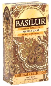 Basilur masala chai herbata czarna kardamon goździk orient 25 t