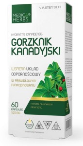 Medica Herbs gorzknik kanadyjski berberyna 520 mg