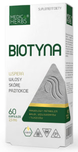 Medica Herbs biotyna 2,5 mg 60 kaps