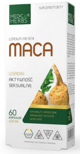 Medica Herbs maca 620 mg 60 kaps 