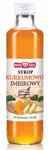 Syrop kurkumowo imbirowy NFC Polska Róża 250 ml