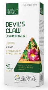 Medica Herbs devil claw czarci pazur 600 mg 60 kap