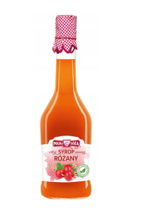 Polska Róża syrop różany z róży z soku NFC 500 ml
