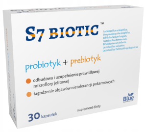 S7 biotic probiotyk prebiotyk 7 szczepów 30k