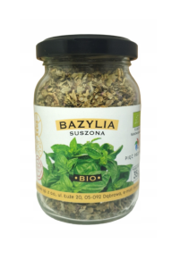 Bazylia suszona bio 35 g Pięć przemian