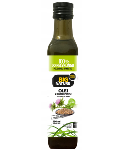 OLEJ Z OSTROPESTU ZIMNOTŁOCZONY BIG NATURE 250 ML