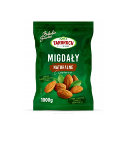 Migdały naturalne ciemne 1000g Targroch