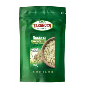 Nasiona konopi łuskane 250 g Targroch