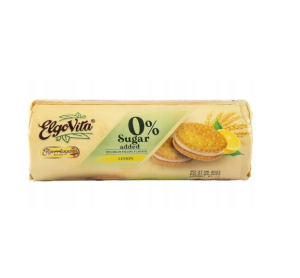 Ciastka markizy z kremem cytrynowym bez dodatku cukru 180g
