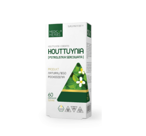Medica Herbs houttuynia pstrolistka sercowata 520 mg
