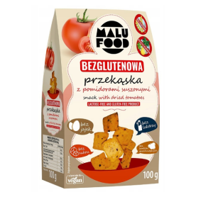 MALU PRZEKĄSKA Z SUSZONYMI POMIDORAMI BEZ CUKRU GLUTENU LAKTOZY