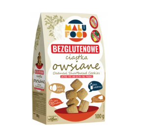 MALU CIASTKA OWSIANE BEZ CUKRU GLUTENU LAKTOZY