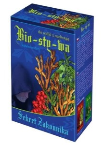 BIO-STY-WA BIOSTYWA SEKRET ZAKONNIKA HERBATA ASZ 120g