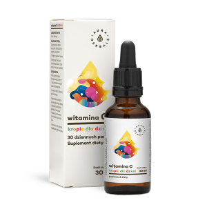 WITAMINA C DLA DZIECI 100MG  KROPLE 30ML ODPORNOŚĆ AURA