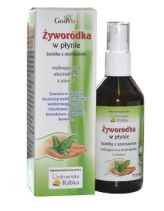 ŻYWORÓDKA W PŁYNIE Z ALOESEM SPRAY GORVITA 115ML