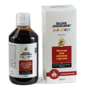 BALSAM JEROZOLIMSKI SYROP DLA DZIECI BONI FRATRES 200ml